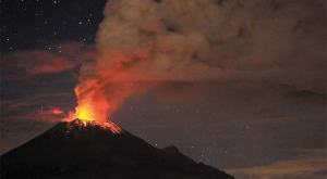 En IMÁGENES: La impresionante erupción del volcán Popocatépetl que tiene a México en alerta