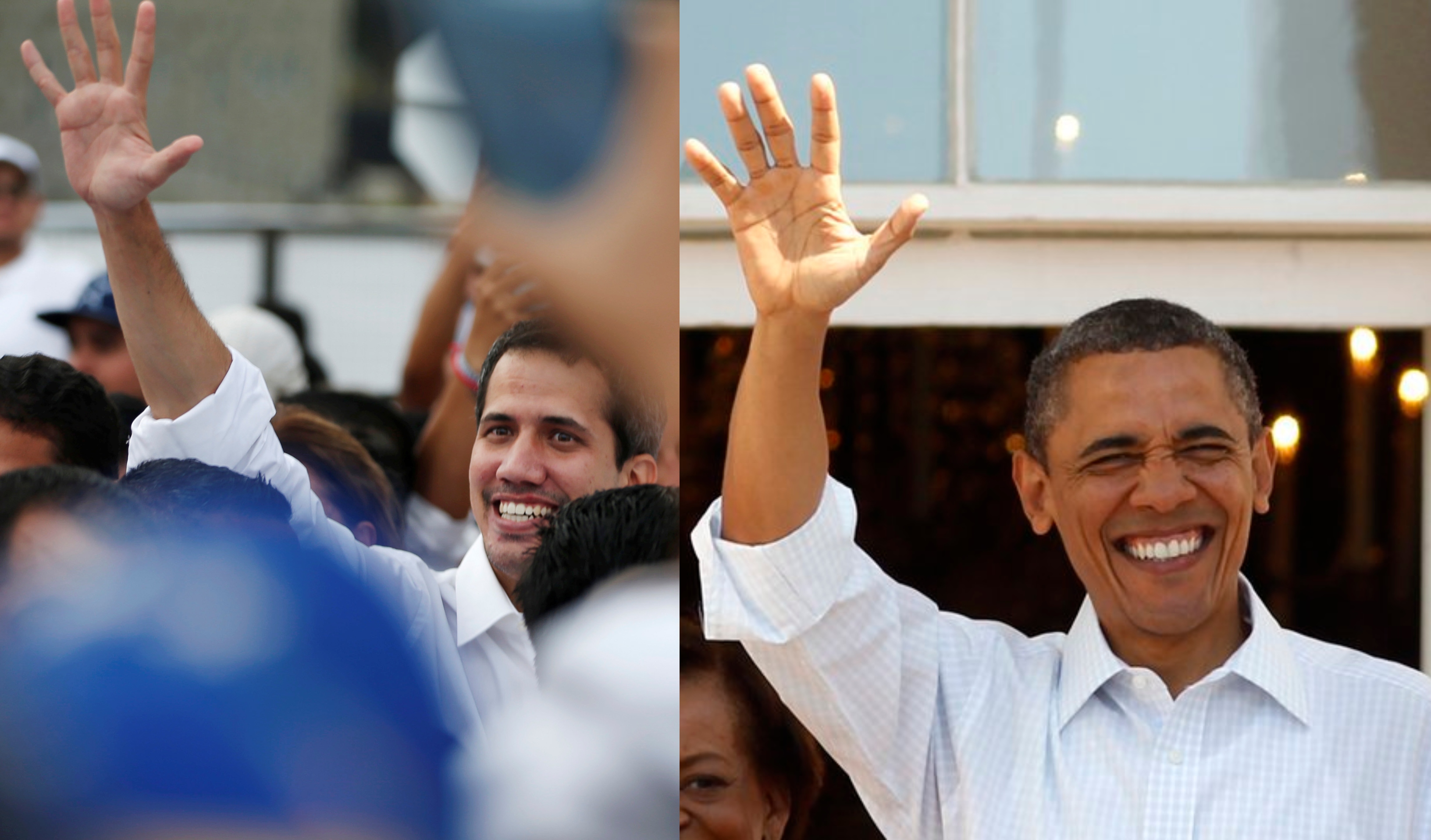 Las pruebas definitivas que demuestran que Guaidó es igualito a Obama (FOTO COMPARACIÓN)