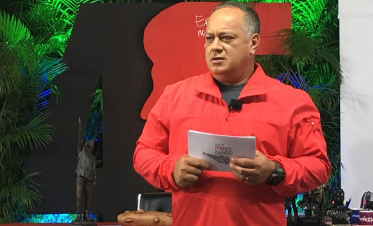Diosdado Cabello respalda la negociación con la oposición en Barbados
