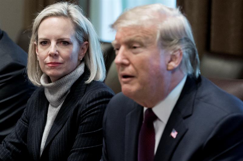 Trump anuncia el retiro de la secretaria de Seguridad Nacional, Kirstjen Nielsen