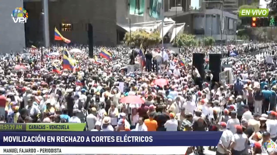 12:00 pm Así luce El Marqués a la altura de Corpoelec en Caracas (fotos)