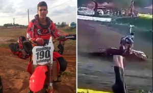 EN VIDEO: Joven piloto de motocross falleció durante carrera en Brasil