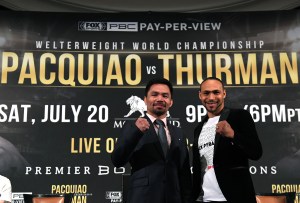 Thurman quiere retirar a Manny Pacquiao en su próxima pelea