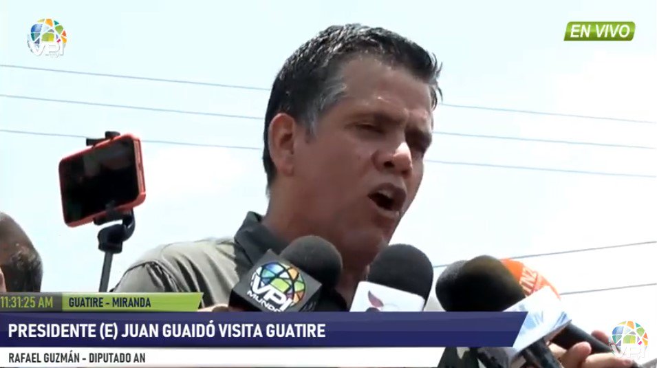 Rafael Guzmán desde Guatire: No queremos cualquier diálogo que le alargue la vida a este régimen