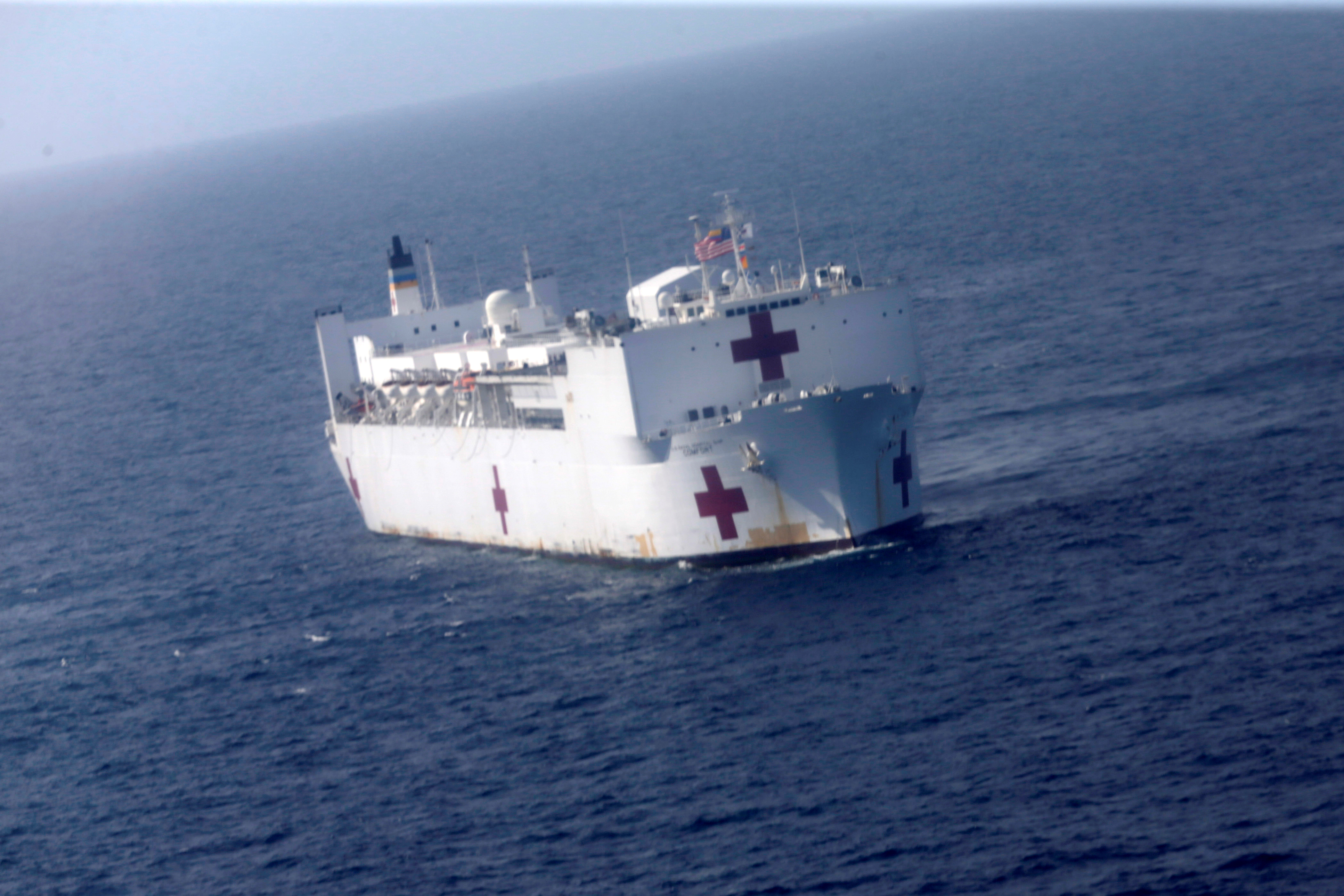 Comando Sur informa que buque hospital irá a 11 países para mitigar impacto de crisis venezolana