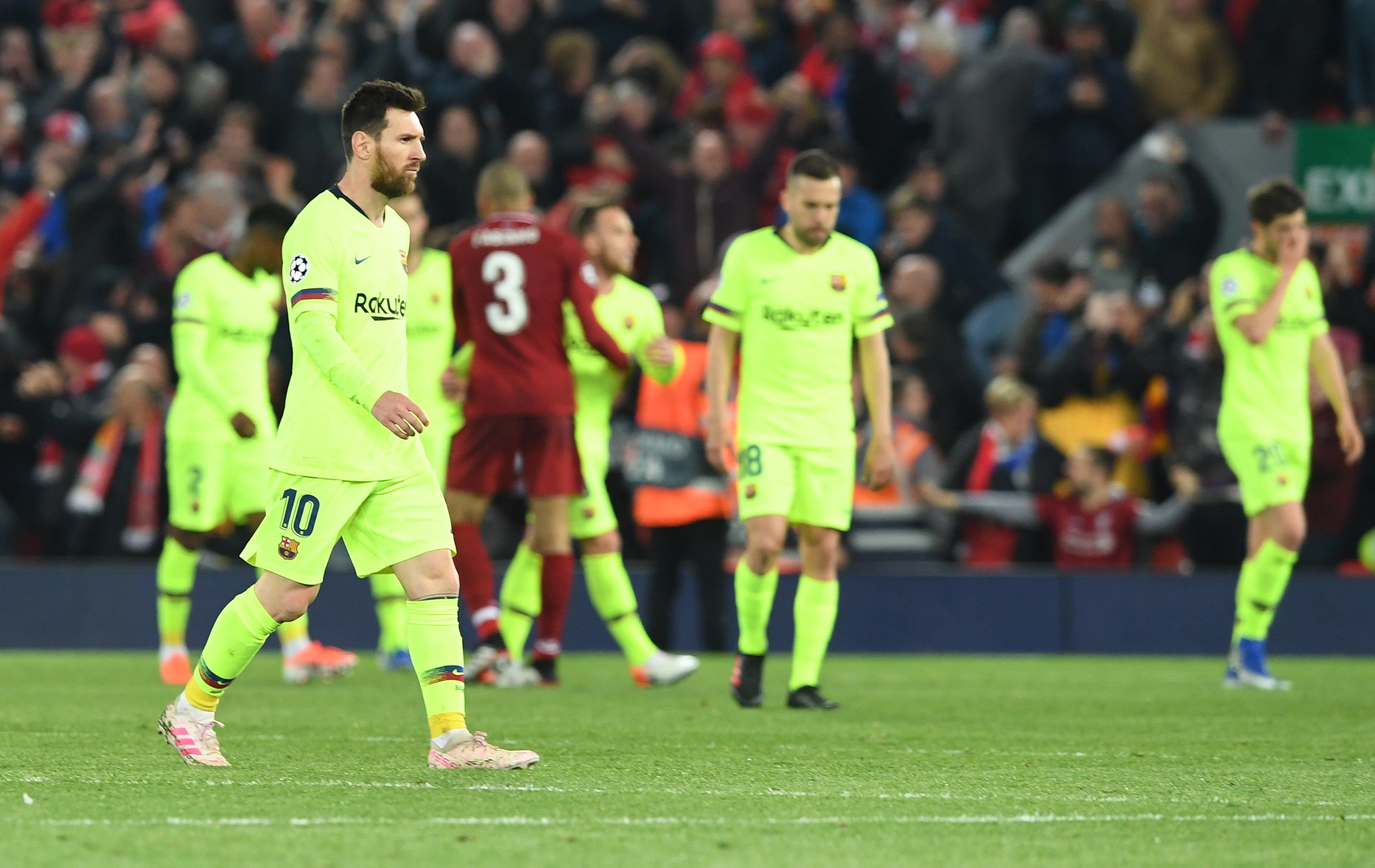 Así vivió Shakira la eliminación del Barcelona ante Liverpool en la Champions (VIDEO)