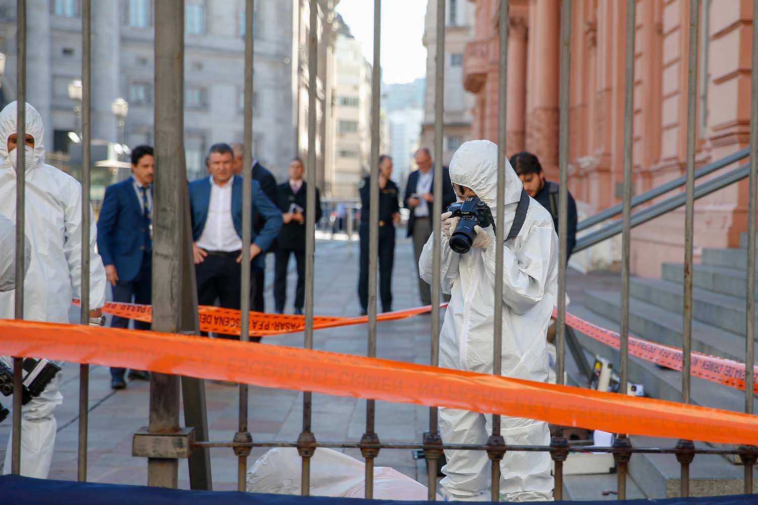 Detuvieron a un hombre armado que quería ver a Macri en Casa Rosada