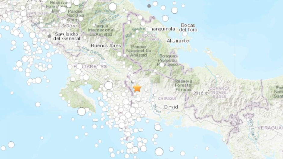 Sismo de 6,1 sacude Panamá