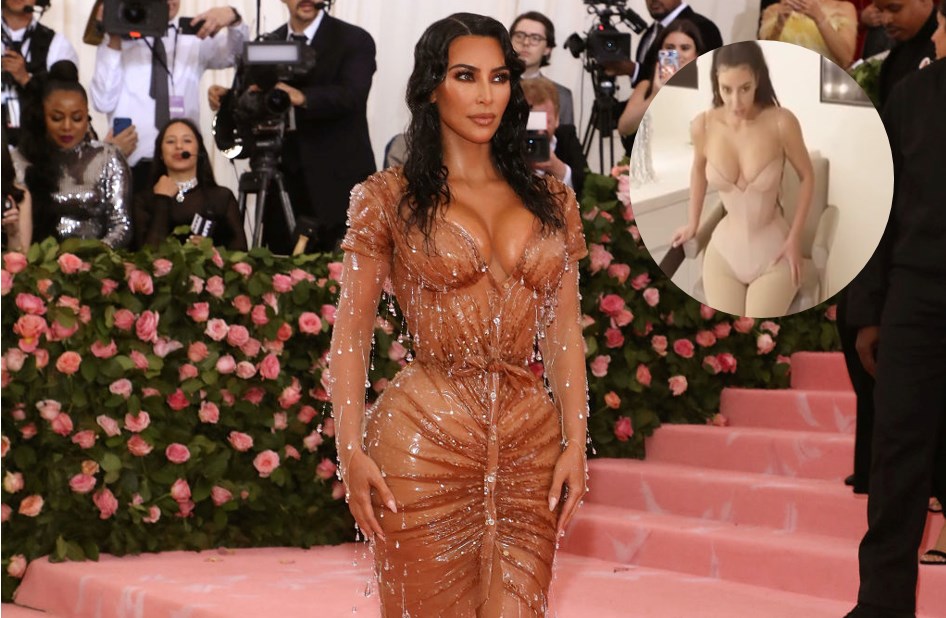¡De terror! Kim Kardashian mostró cómo redujo en extremo su cintura para la Met Gala (+Video)