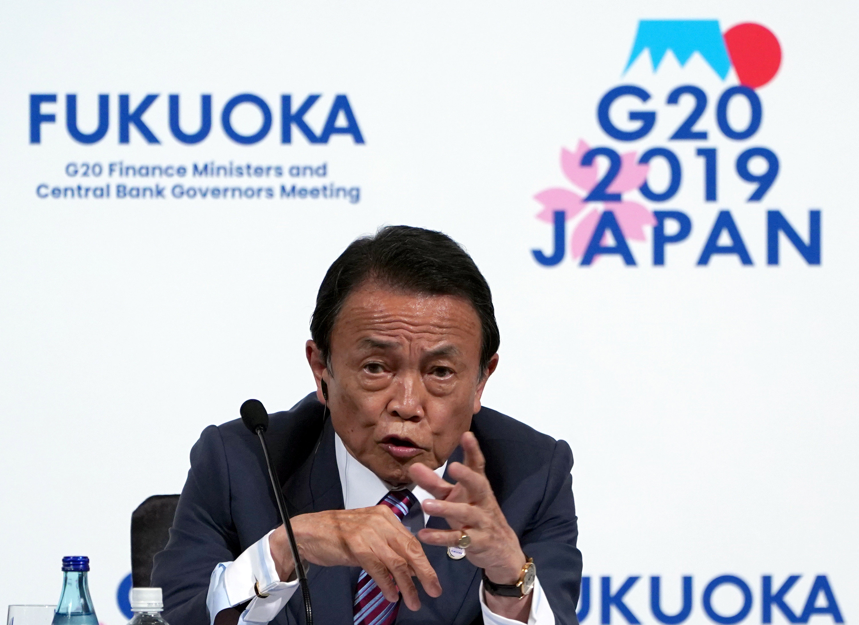 Japón considera la crisis en Venezuela como un riesgo geopólítico en reunión previa del G20