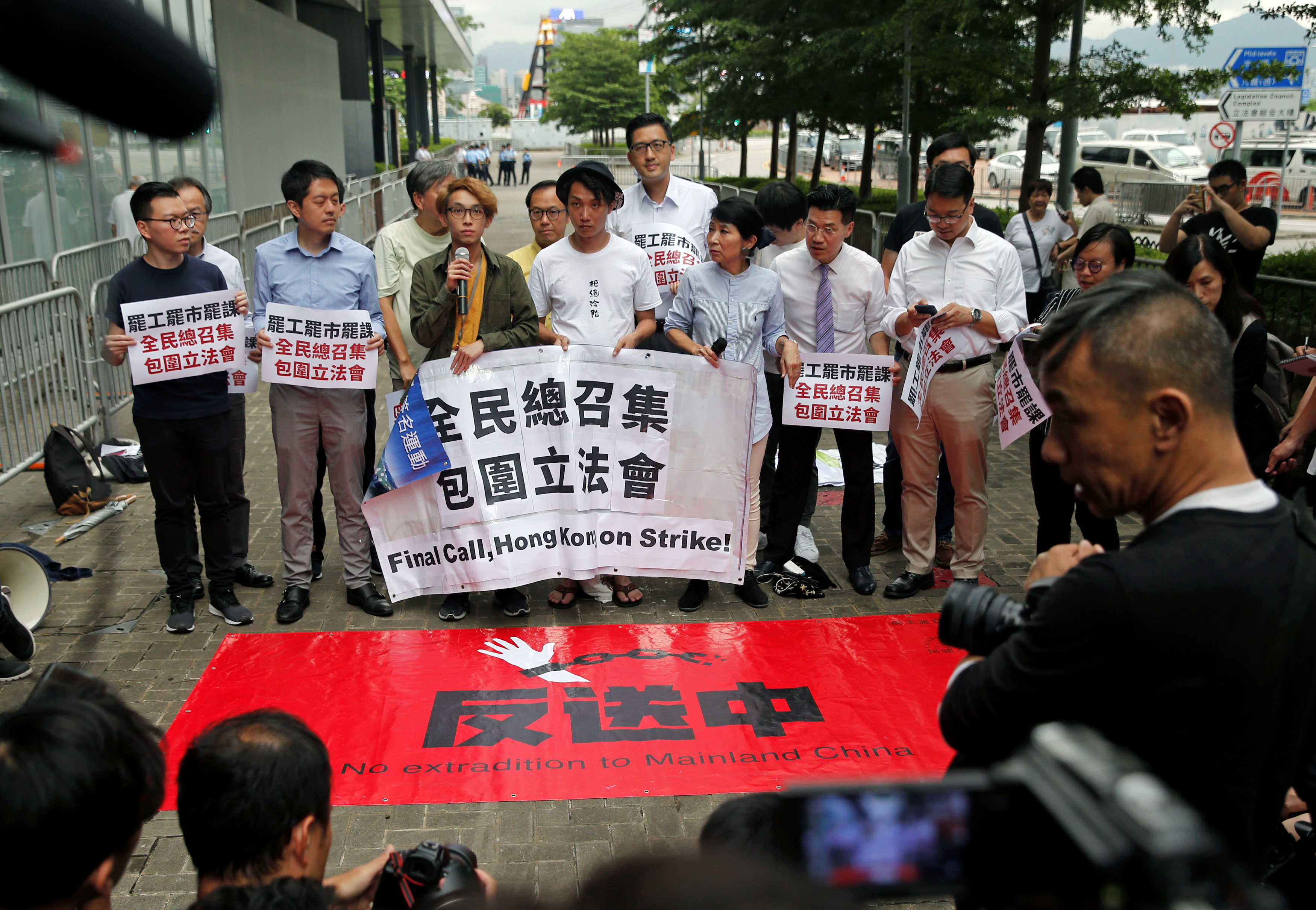 Huelga general y protestas en Hong Kong contra la ley de extradición a China
