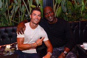 IMPERDIBLE: El mensaje de Cristiano Ronaldo tras reunirse con Michael Jordan (+FOTO)