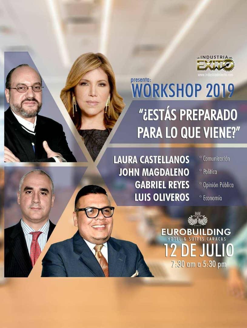 Workshop 2019, una oportunidad para tomar las mejores decisiones en Venezuela