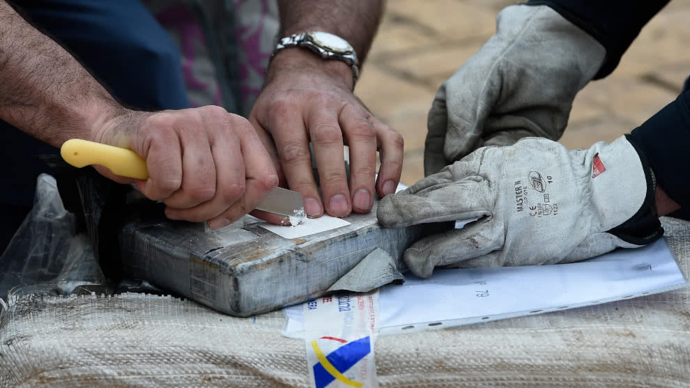 Descubren 250 kilos de cocaína en puerto español procedente de República Dominicana