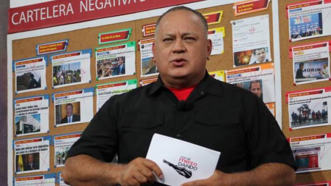 Diosdado se agarra de una entrevista al ingeniero Cabas para solicitar una investigación en su contra (Video)
