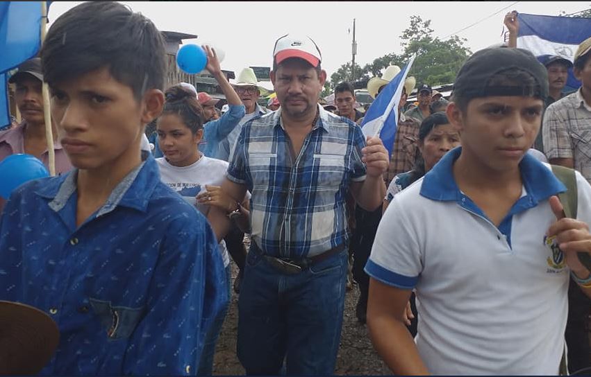 Reciben como héroe a líder que estaba detenido por protestar en Nicaragua