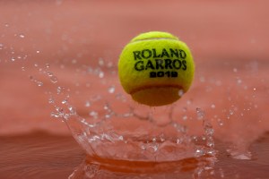 La lluvia arruina el día en Roland Garros