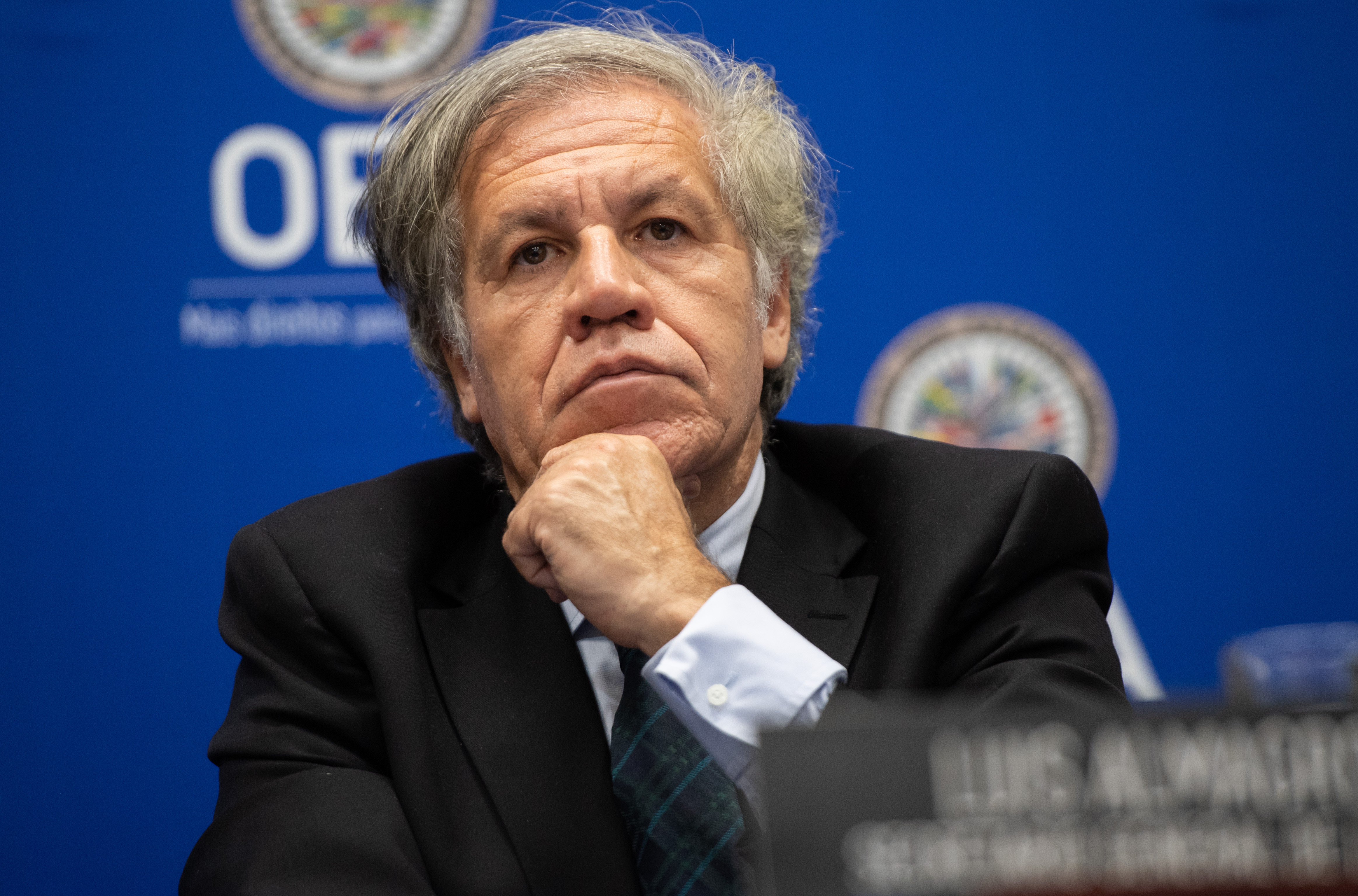 Almagro condenó los ataques contra Guaidó y aseveró que la OEA está con Venezuela