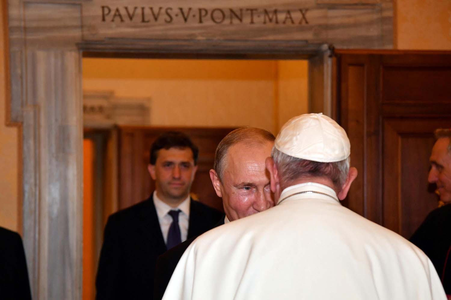 En imágenes: Vladimir Putin se reúne con el papa Francisco en el Vaticano