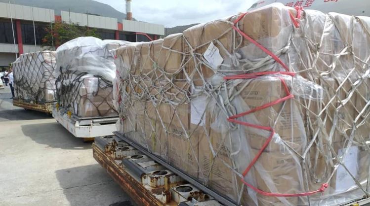 Rusia entrega a Venezuela nuevo cargamento de ayuda humanitaria con medicamentos