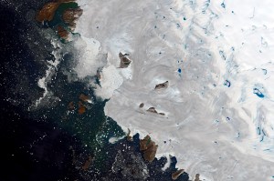 Descubrieron restos de un antiguo lago gigante bajo el hielo de Groenlandia