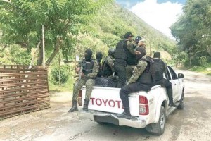 Caen tres integrantes de la banda “El Cagón” durante enfrentamiento con las Faes en Trujillo