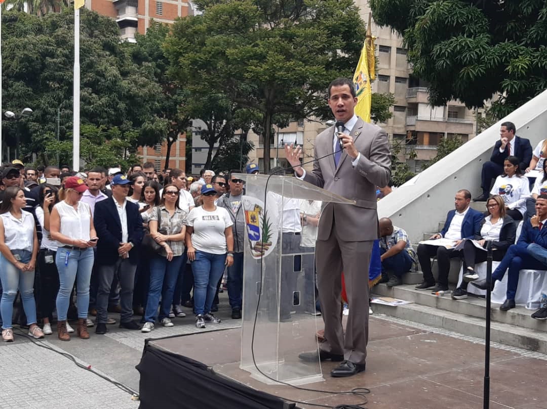 Guaidó a Maduro: Si te interesa tanto Venezuela, vete de Miraflores y mañana se levantan las sanciones