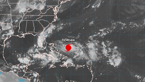 Huracán Dorian se fortalece y sube a categoría 4
