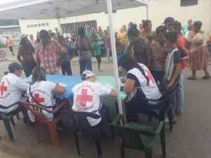 Cruz Roja efectúa jornada de salud en barrio La Florida, en Valencia