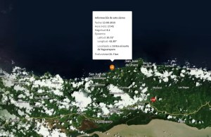 Sismo de magnitud 4.2 sacude el norte del estado Sucre