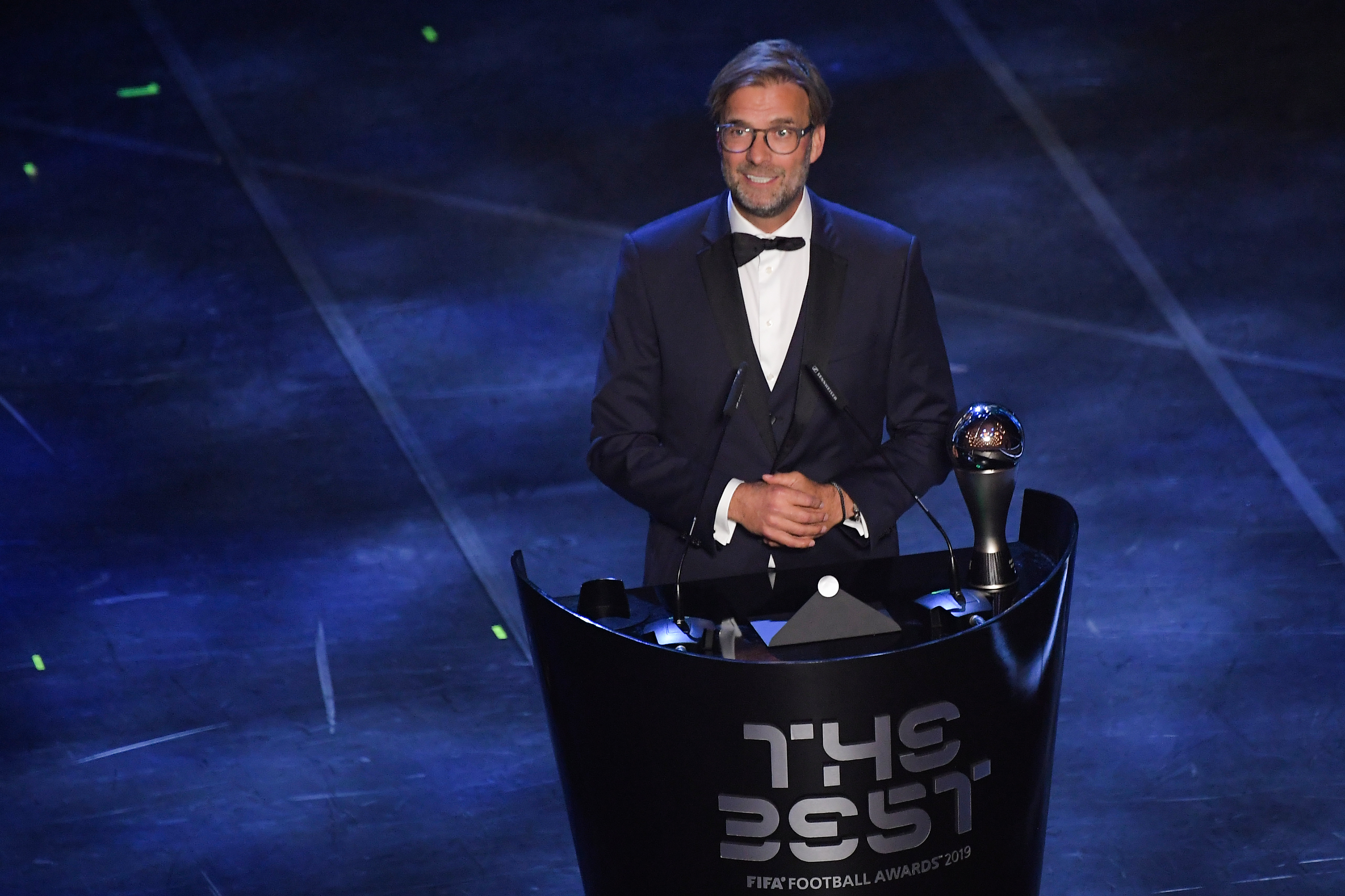 Jürgen Klopp se lleva el galardón The Best al mejor entrenador del año