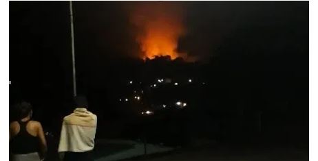 Fuerte incendio en La Palmita de El Vigía alarmó a los pobladores