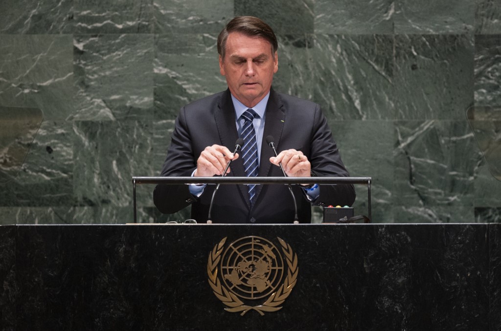Bolsonaro en la ONU: Brasil está sufriendo por la crisis venezolana, hay 60.000 agentes cubanos en el país