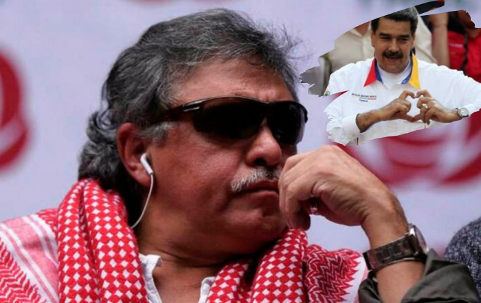 El narco Jesús Santrich saca su lado más poeta y le dedica unos versos (templones) a Maduro