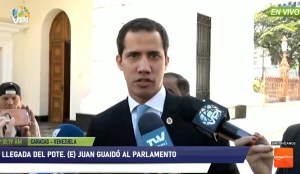 Guaidó: Oficialismo se reincorpora a esta AN porque es el único poder reconocido internacionalmente