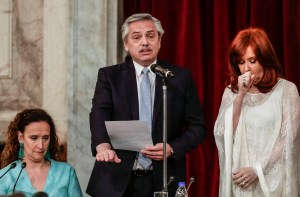 Alberto Fernández se estrenó como presidente de Argentina con un controversial discurso