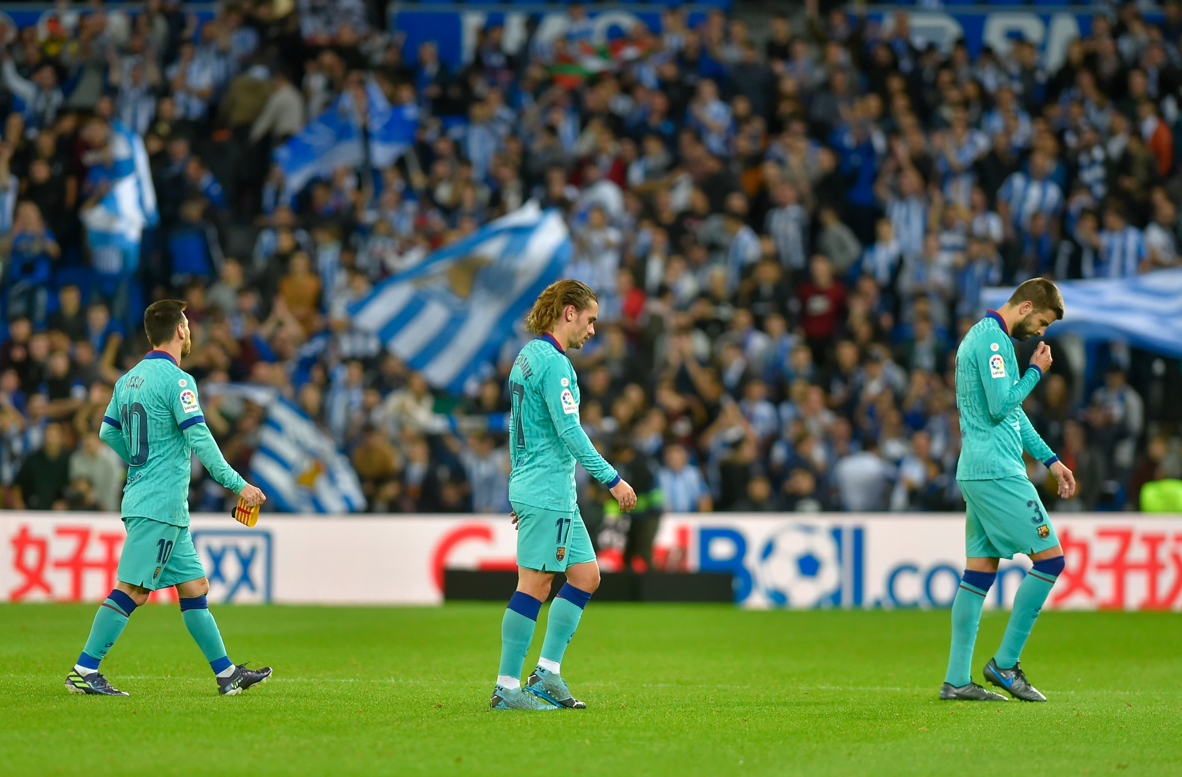 El Barça empató frente a la Real Sociedad y deja el liderato en manos del Real Madrid