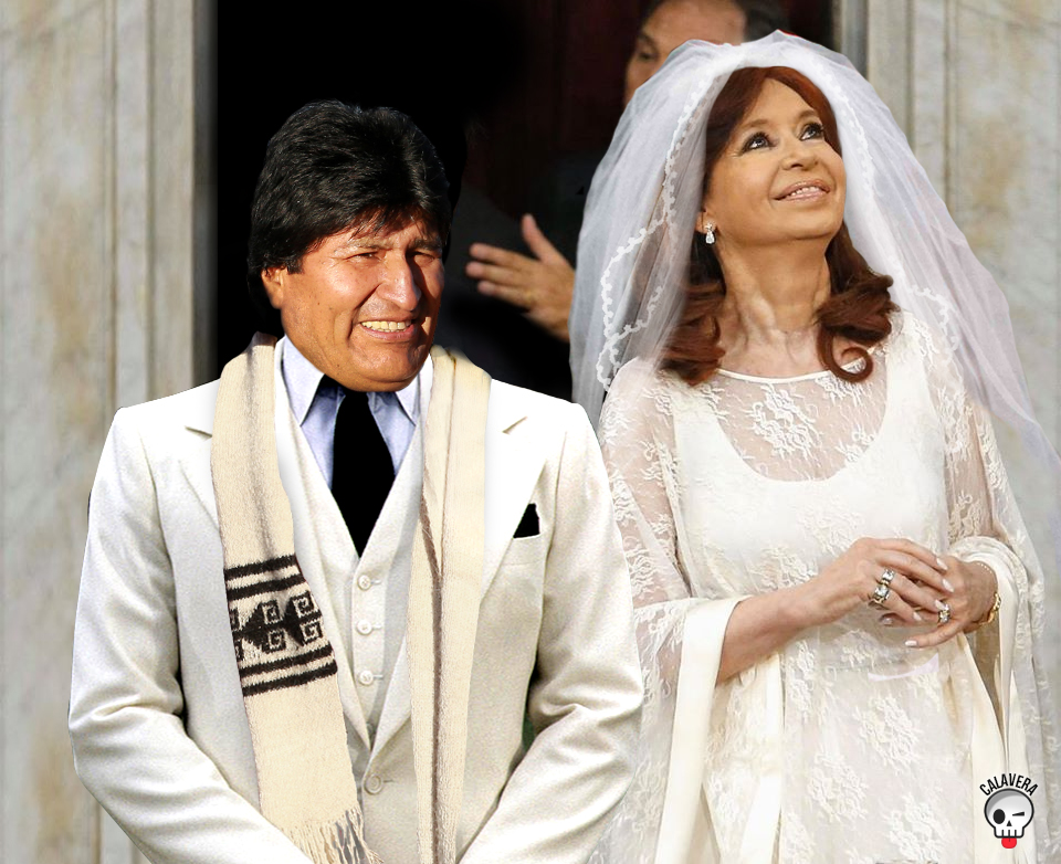 Otro “golpe” para Evo… pero en el corazón: Se casará con Cristina en Argentina