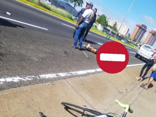 Ciclista falleció arrollado por una camioneta en Puerto Ordaz