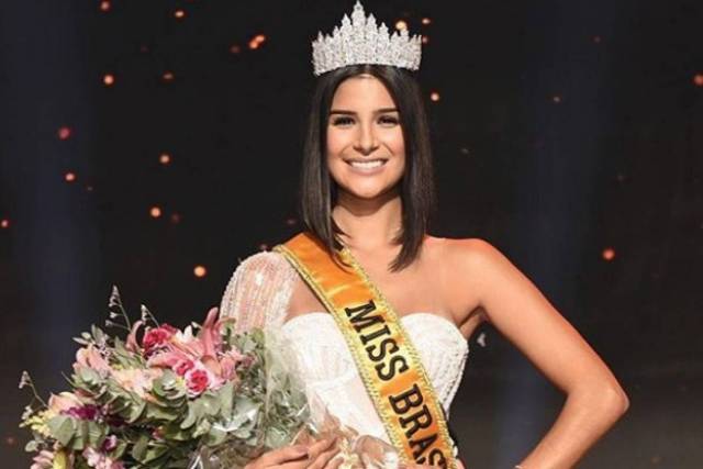 Julia Horta, resulto coronada Miss Brasil 2019. Imagen cortesía.