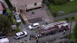 Incendio en una casa de Miami deja a tres niños muertos