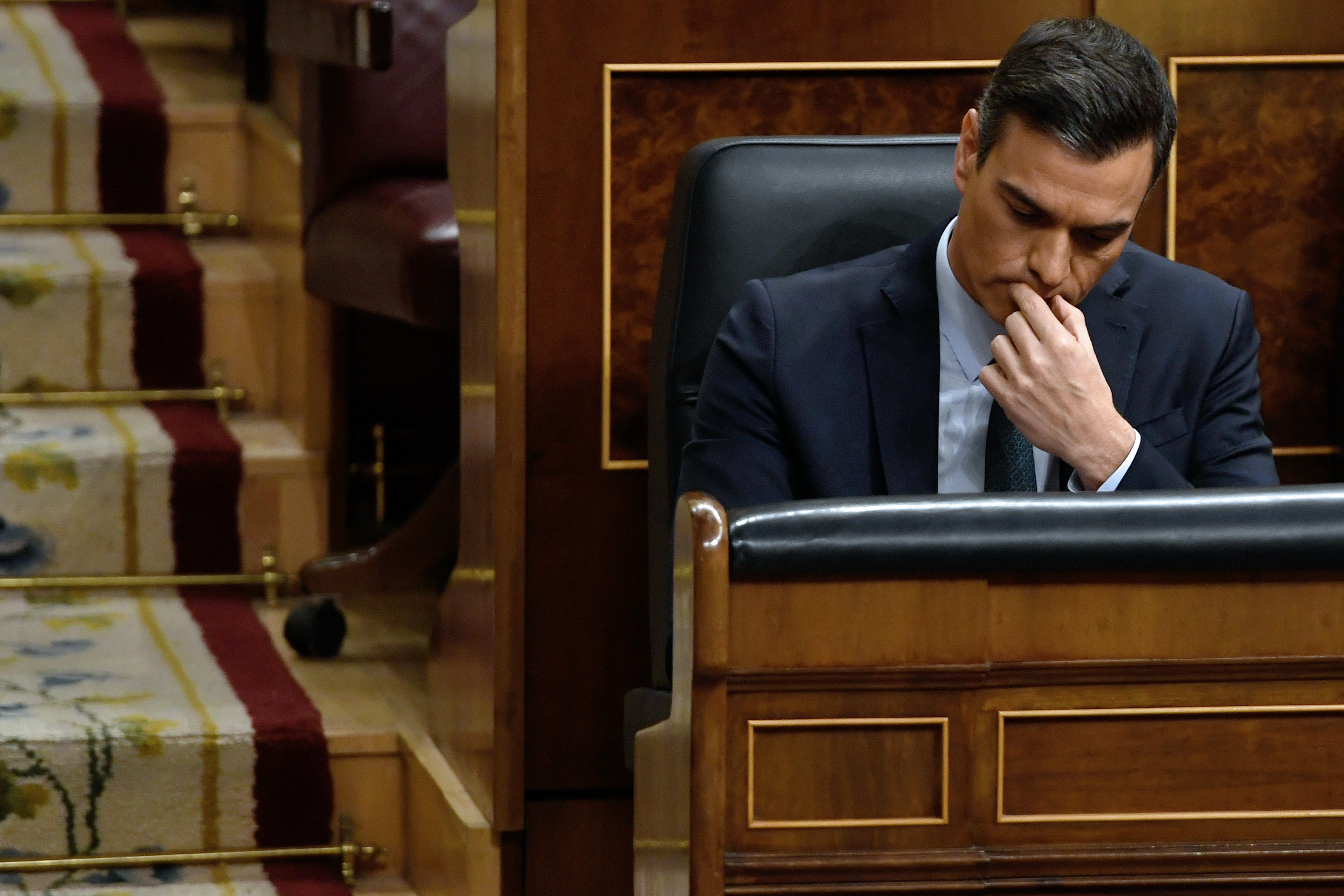 VOX presenta una moción de censura contra Pedro Sánchez ante el Congreso español