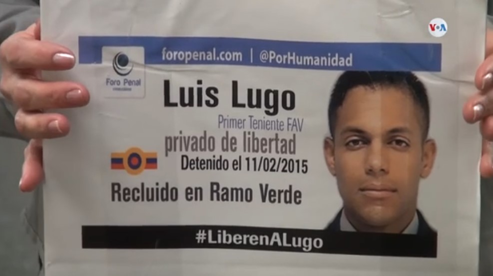 Familia del militar venezolano Luis Lugo exige su liberación (Videos)