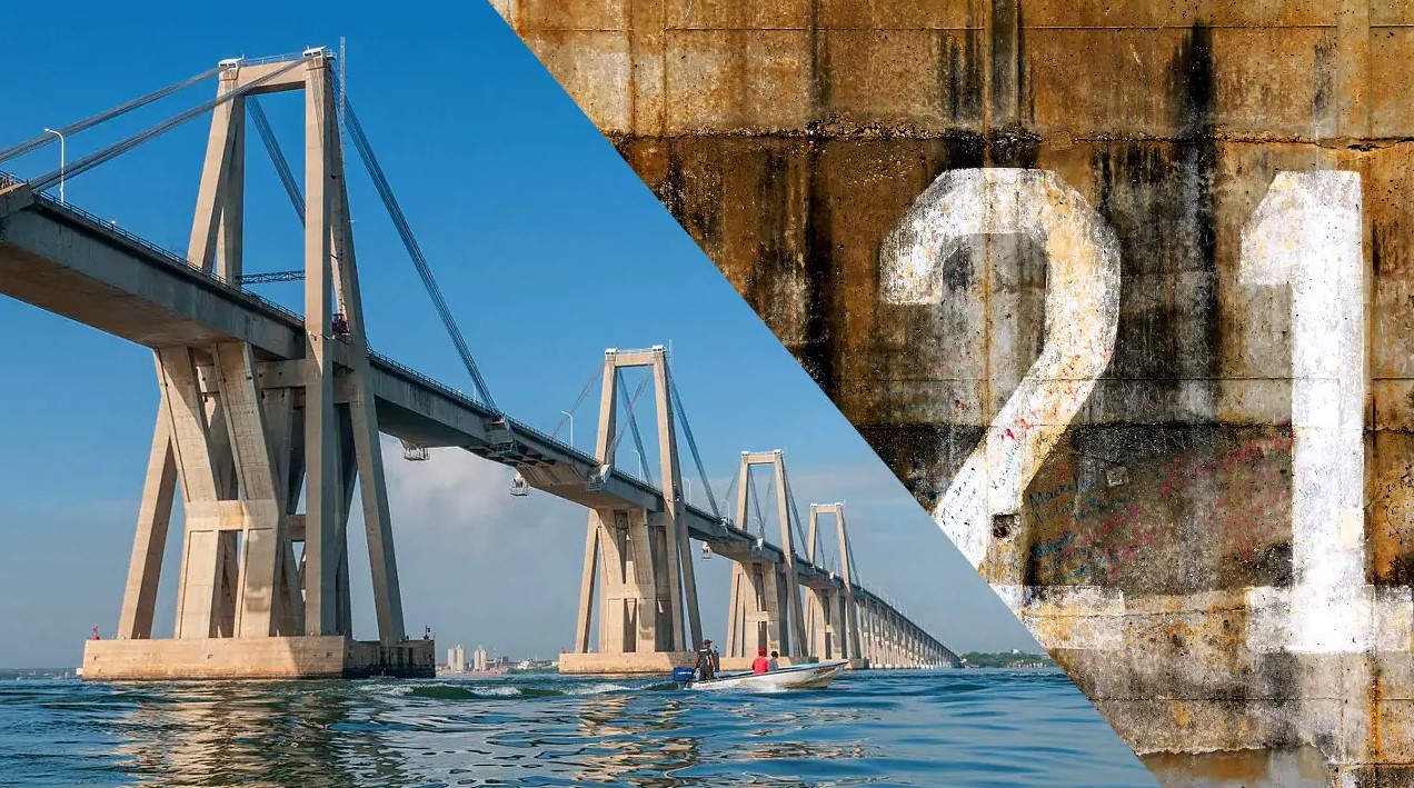 La maldición de la Pila 21 del Puente sobre Lago de Maracaibo