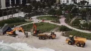 Vierten arena en playas de Miami Beach