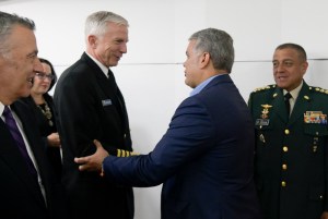 Duque se reunió con el Jefe del Comando Sur para discutir sobre la seguridad regional (Fotos)