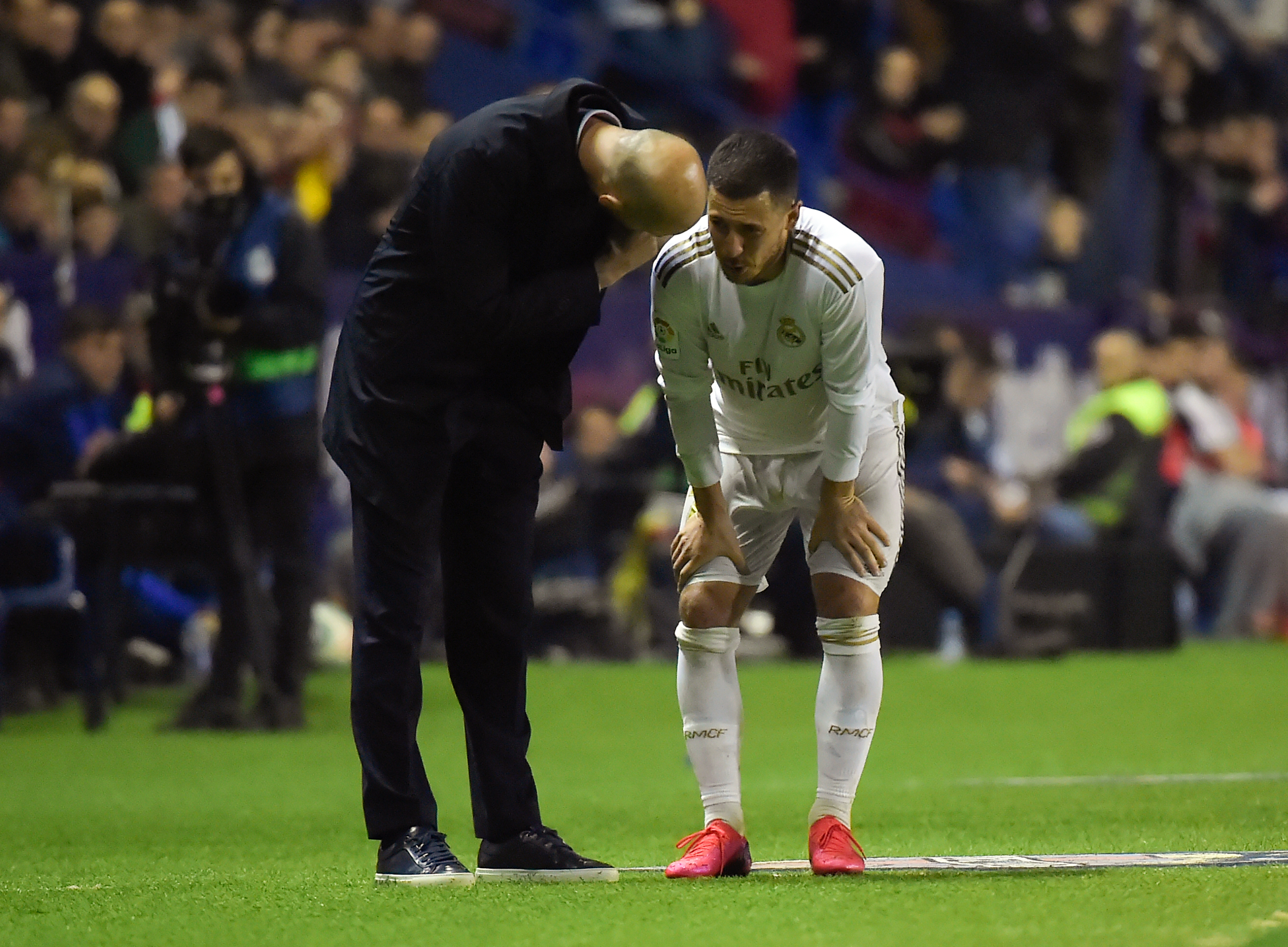 Zidane ve a Hazard “muy cerca” de reaparecer en el Real Madrid