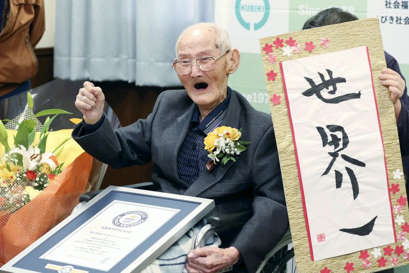 Fallece en Japón a los 112 años el hombre más viejo del mundo