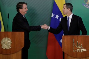 Guaidó agradeció el apoyo del Gobierno brasileño a los más de 260 mil refugiados venezolanos en Roraima