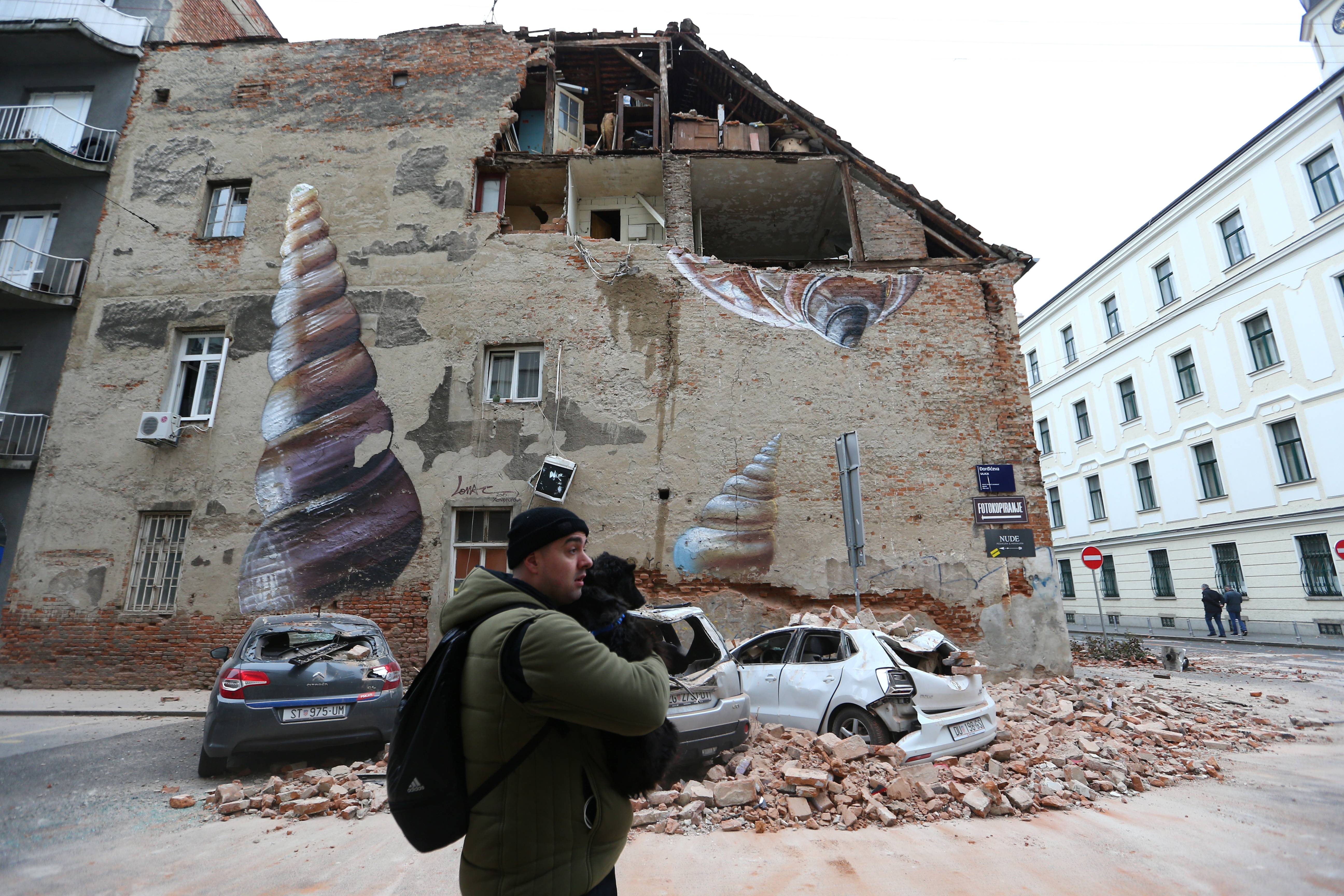 Sismo de 5,3 sacude a Zagreb y provoca daños materiales